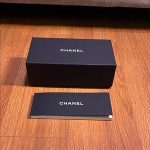 Chanel Black Box with Booklet